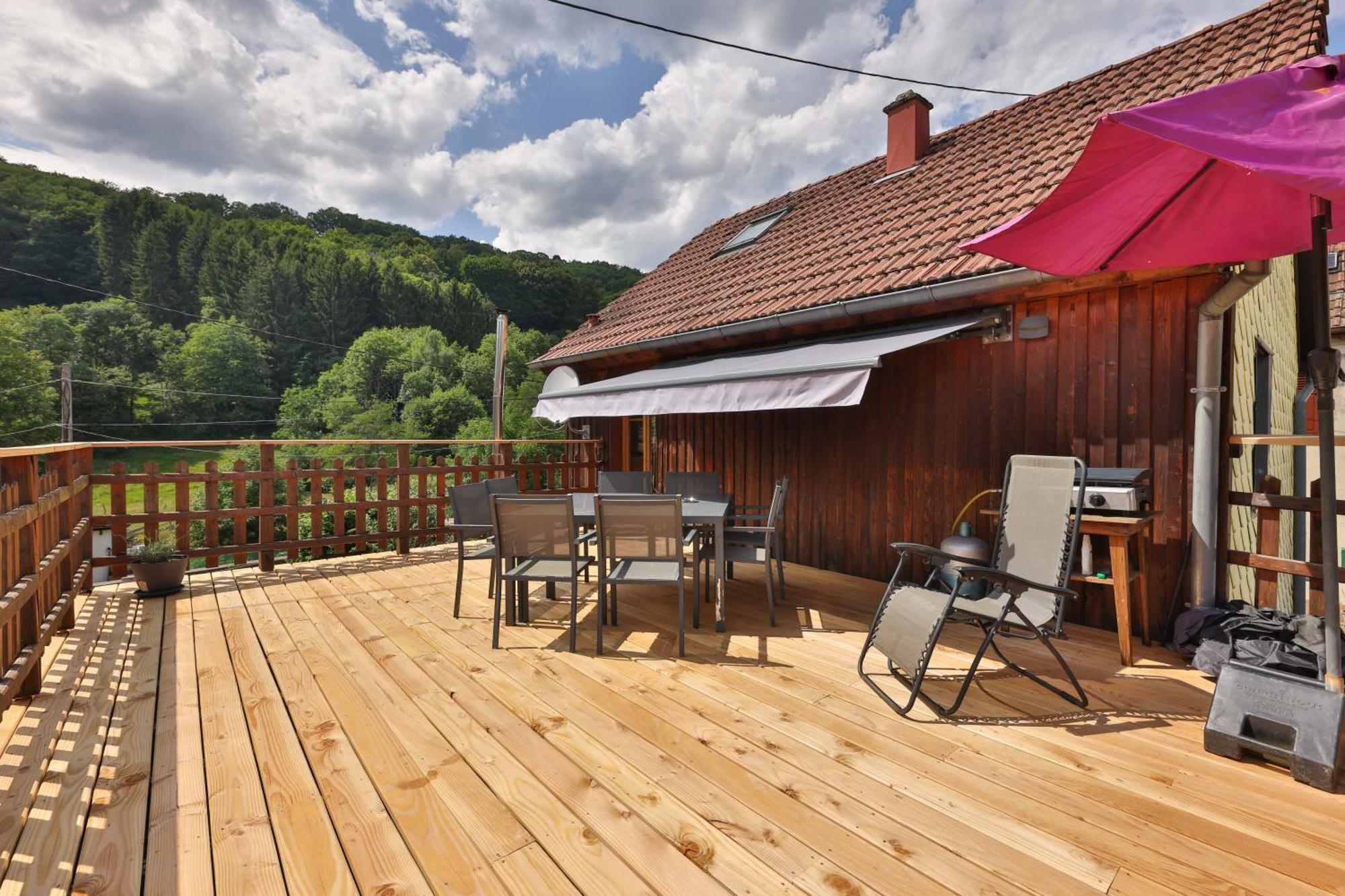 Le Chalet Du Tanet Spa Sauna Terrasse En Alsace Soultzeren Екстериор снимка